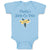 Baby Clothes Daddy's Little Co-Pilot Dad Father's Day Western Baby Bodysuits