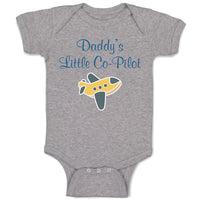 Baby Clothes Daddy's Little Co-Pilot Dad Father's Day Western Baby Bodysuits