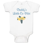 Baby Clothes Daddy's Little Co-Pilot Dad Father's Day Western Baby Bodysuits