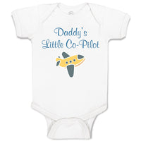 Baby Clothes Daddy's Little Co-Pilot Dad Father's Day Western Baby Bodysuits