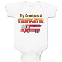 My Grandpa's A Firefighter Grandpa Grandfather