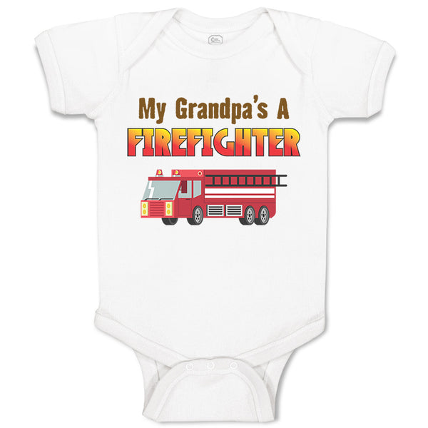 My Grandpa's A Firefighter Grandpa Grandfather
