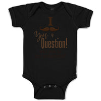 Baby Clothes I Mustache You A Question Be Godparent Baby Announcement A Cotton