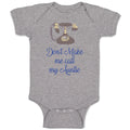 Baby Clothes Don'T Make Me Call My Aunt Auntie Funny Style H Baby Bodysuits