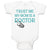 Baby Clothes Trust Me My Mom Is A Doctor Mom Mothers Baby Bodysuits Cotton