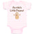 Baby Clothes Auntie's Little Peanut Baby Bodysuits Boy & Girl Cotton