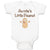 Baby Clothes Auntie's Little Peanut Baby Bodysuits Boy & Girl Cotton
