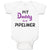 Baby Clothes My Daddy Is A Pipeline Welder Dad Father's Day Baby Bodysuits