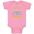 Baby Clothes I Get My Muscles from My Uncle A Family & Friends Uncle Cotton