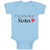 Baby Clothes I Love My Sister Baby Bodysuits Boy & Girl Newborn Clothes Cotton