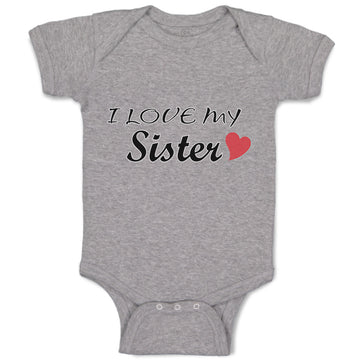 Baby Clothes I Love My Sister Baby Bodysuits Boy & Girl Newborn Clothes Cotton