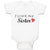 Baby Clothes I Love My Sister Baby Bodysuits Boy & Girl Newborn Clothes Cotton