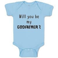 Baby Clothes Will You Be My Godfather Pregnancy Baby Announcement Baby Bodysuits