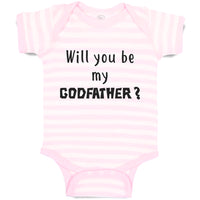 Baby Clothes Will You Be My Godfather Pregnancy Baby Announcement Baby Bodysuits