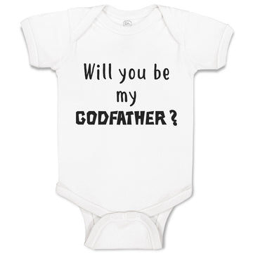 Baby Clothes Will You Be My Godfather Pregnancy Baby Announcement Baby Bodysuits