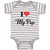 Baby Clothes I Love My Pop Dad Father's Day Baby Bodysuits Boy & Girl Cotton