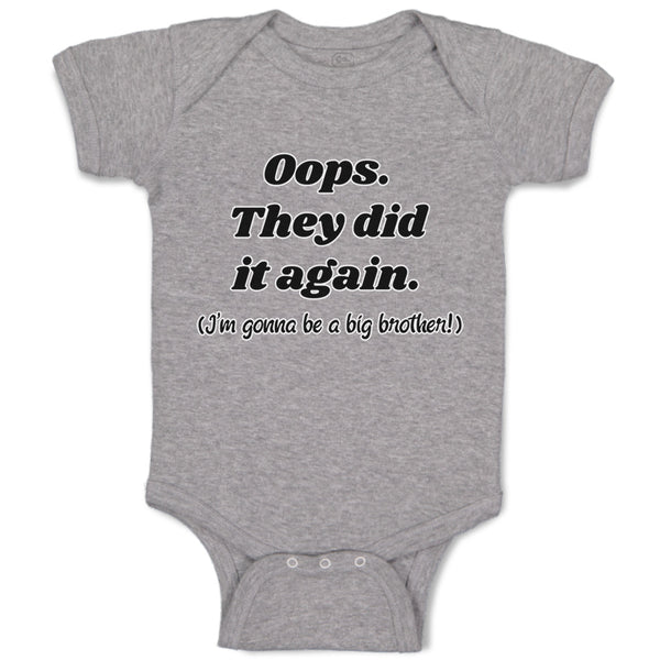 Baby Clothes They Did It Again Gonna Be A Big Brother! Pregnancy Announcement