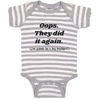 Baby Clothes They Did It Again Gonna Be A Big Brother! Pregnancy Announcement