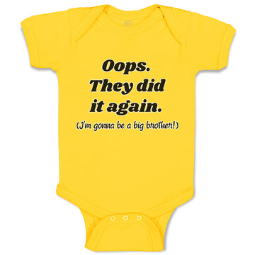Baby Clothes They Did It Again Gonna Be A Big Brother! Pregnancy Announcement