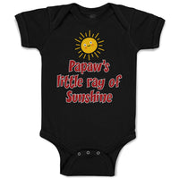 Papaw's Little Ray of Sunshine Grandpa Grandfather Grandfather Dad