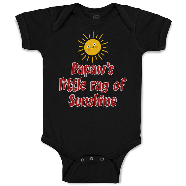 Papaw's Little Ray of Sunshine Grandpa Grandfather Grandfather Dad