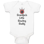 Baby Clothes Grandpa's Little Bowling Buddy Grandpa Grandfather Baby Bodysuits