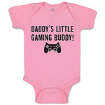 Baby Clothes Daddy's Little Gaming Buddy Dad Father's Day Baby Bodysuits Cotton