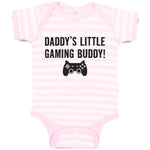 Baby Clothes Daddy's Little Gaming Buddy Dad Father's Day Baby Bodysuits Cotton