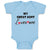 Baby Clothes My Great Aunt Loves Me Baby Bodysuits Boy & Girl Cotton