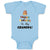 Baby Clothes Happy Birthday to My Grandpa Grandfather Baby Bodysuits Cotton