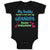 Baby Clothes My Daddy Knows A Lot but My Grandpa Knows Everything Baby Bodysuits