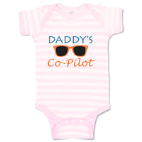 Baby Clothes Daddy's Co-Pilot Family & Friends Dad Baby Bodysuits Cotton