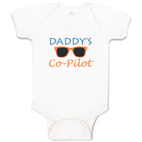 Baby Clothes Daddy's Co-Pilot Family & Friends Dad Baby Bodysuits Cotton