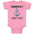 Baby Clothes Grandpa's First Mate Grandpa Grandfather Baby Bodysuits Cotton