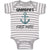 Baby Clothes Grandpa's First Mate Grandpa Grandfather Baby Bodysuits Cotton