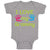 Baby Clothes I Love My Grammy Grandmother Grandma B Baby Bodysuits Cotton