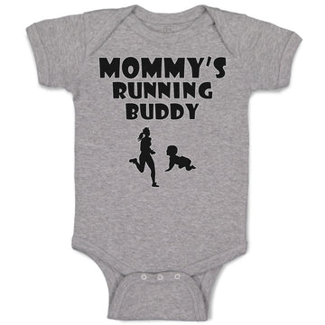 Baby Clothes Mommy's Running Buddy Baby Bodysuits Boy & Girl Cotton