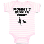 Baby Clothes Mommy's Running Buddy Baby Bodysuits Boy & Girl Cotton