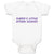 Baby Clothes Daddy's Little Spider Monkey Dad Father's Day Baby Bodysuits Cotton