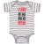 Baby Clothes I Love My Dad Ans His Tattoos Dad Father's Day Baby Bodysuits