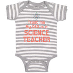 Baby Clothes Trust Me My Dad Is A Science Teacher Dad Father's Day A Cotton