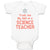 Baby Clothes Trust Me My Dad Is A Science Teacher Dad Father's Day A Cotton