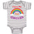 Baby Clothes I Love My Gay Uncles Baby Bodysuits Boy & Girl Cotton