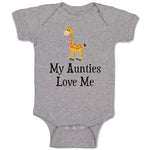 Baby Clothes My Aunties Love Me Aunt Gay Lgbtq Baby Bodysuits Boy & Girl Cotton