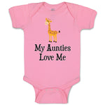 Baby Clothes My Aunties Love Me Aunt Gay Lgbtq Baby Bodysuits Boy & Girl Cotton