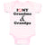 Baby Clothes I Love My Grandma and Grandpa Grandparents B Baby Bodysuits Cotton