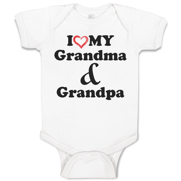 I Love My Grandma and Grandpa Grandparents B