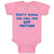 Baby Clothes Don'T Make Me Call My God Mother Baby Bodysuits Boy & Girl Cotton