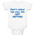 Baby Clothes Don'T Make Me Call My God Mother Baby Bodysuits Boy & Girl Cotton