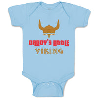 Baby Clothes Daddy's Little Viking Valhalla Dad Father's Day Baby Bodysuits